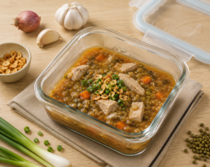 Ginisang Monggo with Chicken
