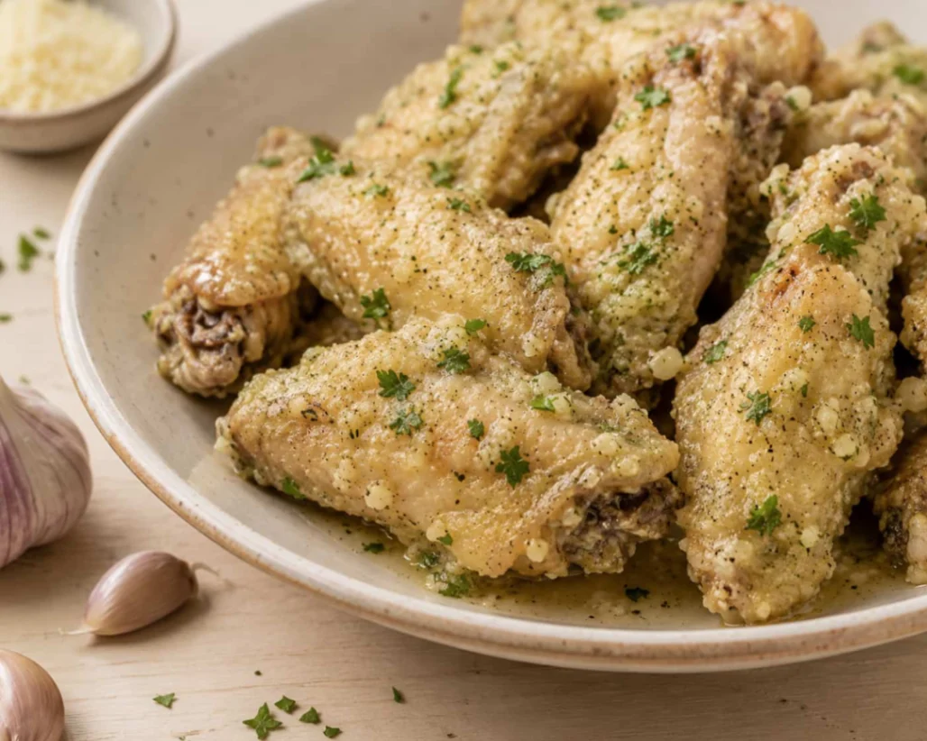 Garlic Parmesan Chicken Wings