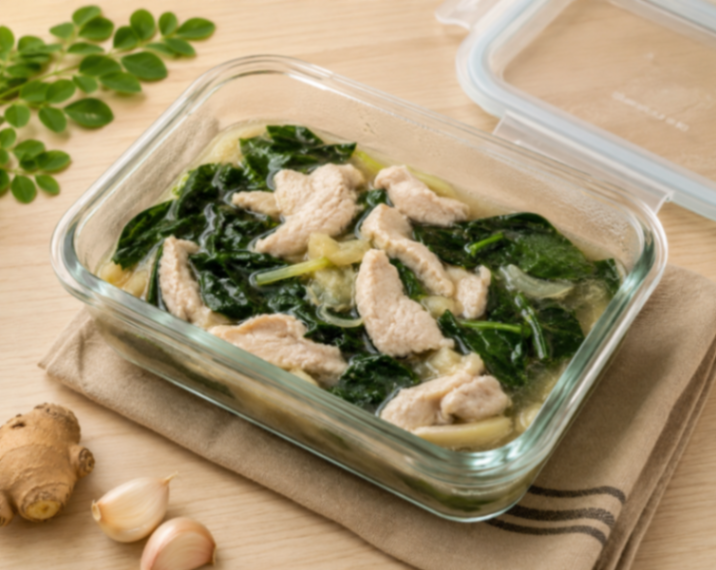 Tinolang Manok with Brown Rice (Diet)