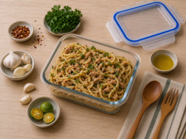 Tuna Pasta (Aglio e Olio)