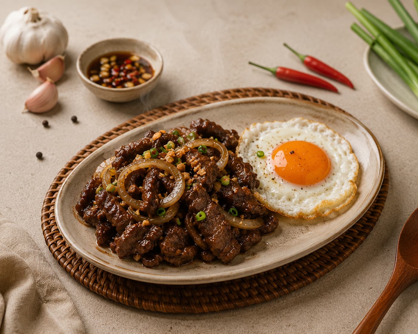 Beef Tapsilog